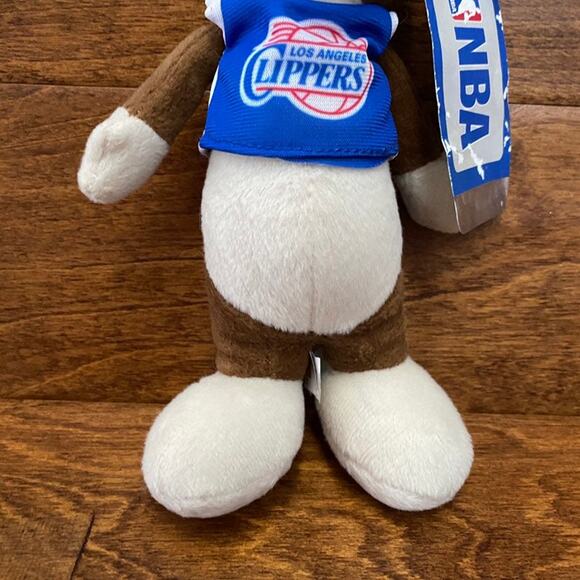 LOS ANGELES CLIPPERS Plush Bear 8" - Picture 3 of 6